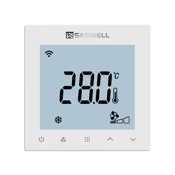 SASWELL森威尔两联供温控器白色版正面外观�? srcset=